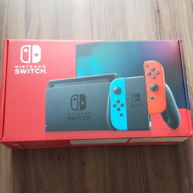 Nintendo Switch(ニンテンドースイッチ)の【即日発送】Nintendo Switch ネオン エンタメ/ホビーのゲームソフト/ゲーム機本体(家庭用ゲーム機本体)の商品写真