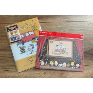 スヌーピー(SNOOPY)のスヌーピー  郵便局 コラボ 70周年記念 オリジナルフレーム ファイル(キャラクターグッズ)