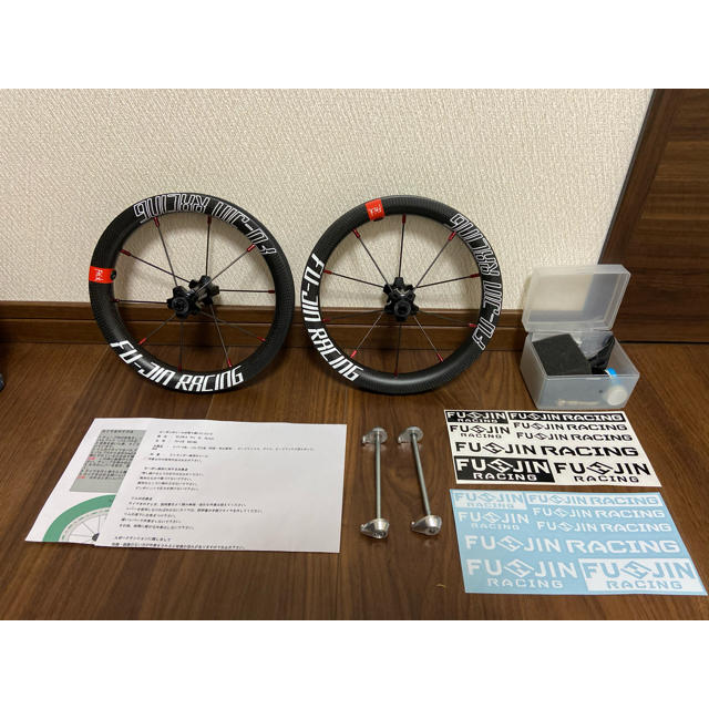 中古】RIJIN-G PRO-SL Carbon フージンホイールセット 送料込 36750円