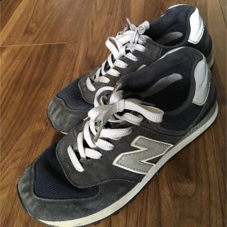 ニューバランス(New Balance)のニューバランス 23.5 M574NN 紺 中古(スニーカー)