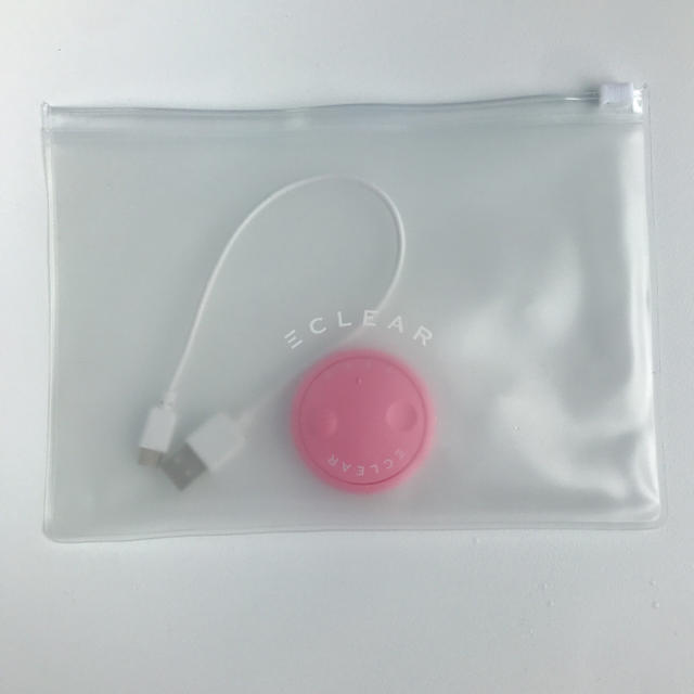 ELECOM(エレコム)の美品　エレコム 家庭用EMS エクリアリーン ピンク　本体　ダイエット コスメ/美容のダイエット(エクササイズ用品)の商品写真