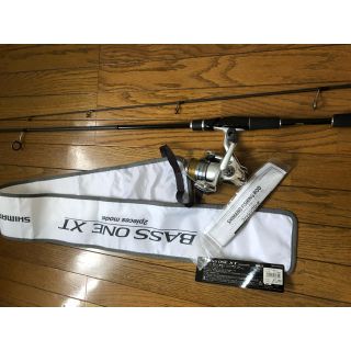 シマノ(SHIMANO)の送料込み！バス釣り　バスロッド  釣竿　リール付きセット(ロッド)