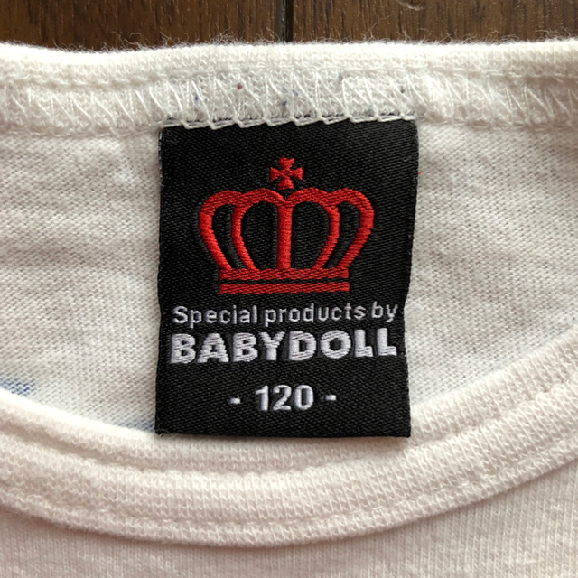 BABYDOLL(ベビードール)の【Rii☆♪様専用】BABY DOLL ベビードール Tシャツ 半袖 2枚セット キッズ/ベビー/マタニティのキッズ服男の子用(90cm~)(Tシャツ/カットソー)の商品写真