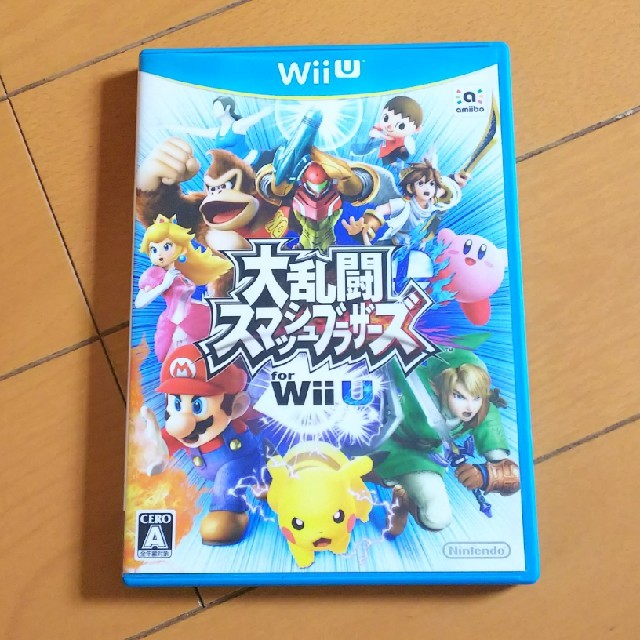 Wii U(ウィーユー)の大乱闘スマッシュブラザーズ for Wii U  エンタメ/ホビーのゲームソフト/ゲーム機本体(家庭用ゲームソフト)の商品写真