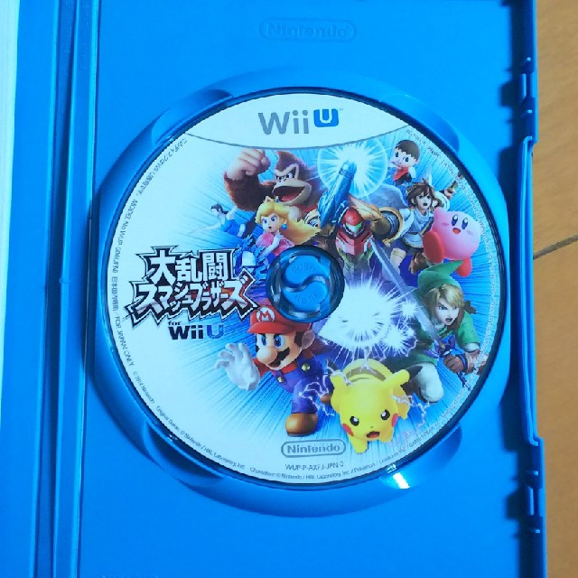 Wii U(ウィーユー)の大乱闘スマッシュブラザーズ for Wii U  エンタメ/ホビーのゲームソフト/ゲーム機本体(家庭用ゲームソフト)の商品写真