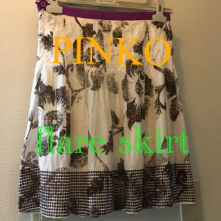 ピンコ(PINKO)の#PINKO  flare skirt 大幅値下げしました。ピンコスカート(ひざ丈スカート)