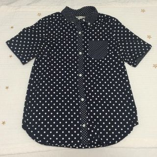 ユナイテッドアローズグリーンレーベルリラクシング(UNITED ARROWS green label relaxing)の[鳴子様専用！！] グリーンレーベルリラクシング ドット シャツ 半袖(シャツ/ブラウス(半袖/袖なし))