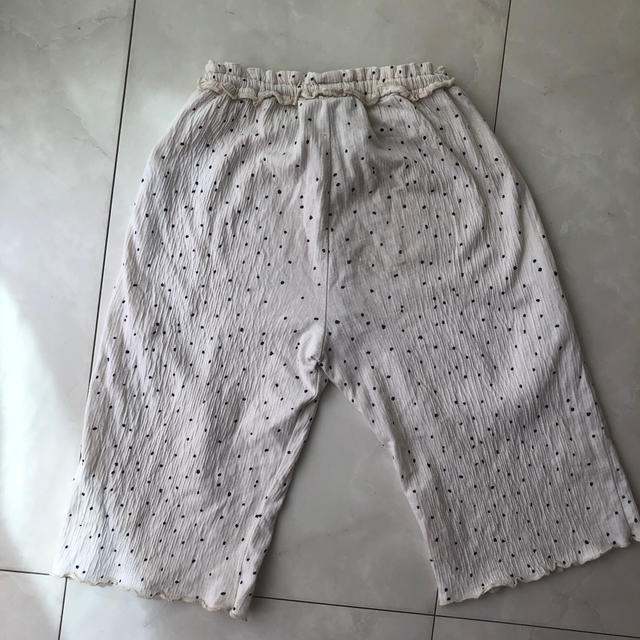 ZARA KIDS(ザラキッズ)の専用です！ZARA ザラ　ドット　ワイドパンツ キッズ/ベビー/マタニティのキッズ服女の子用(90cm~)(パンツ/スパッツ)の商品写真