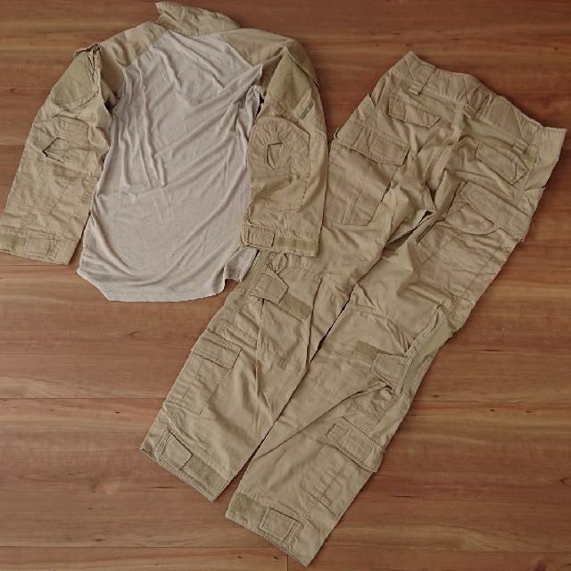 実物 crye combat shirts pants set MDR/32L