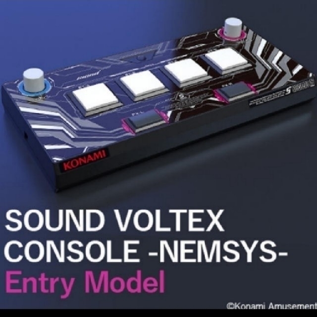 KONAMI(コナミ)のSOUND VOLTEX CONSOLE サウンドボルテックス　コントローラー エンタメ/ホビーのゲームソフト/ゲーム機本体(その他)の商品写真