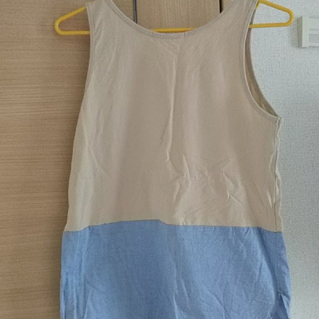 URBAN RESEARCH(アーバンリサーチ)のアーバンリサーチ♥️美品♥️ノースリーブ シャツ 切り替え レディースのトップス(Tシャツ(半袖/袖なし))の商品写真