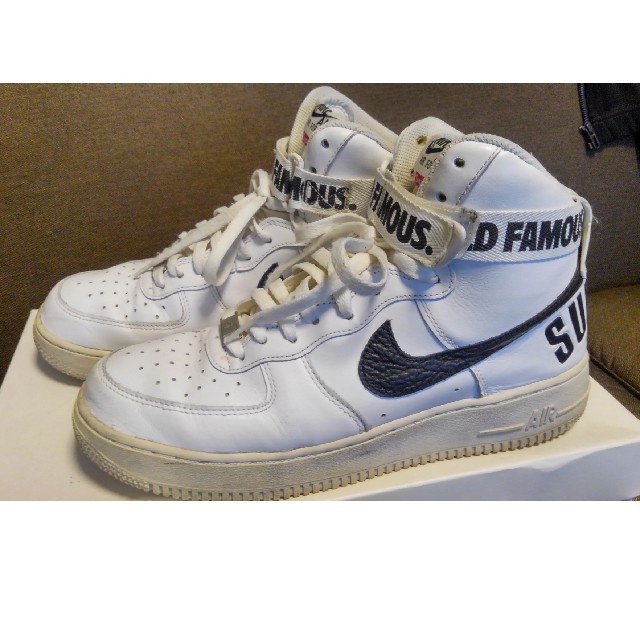 SUPREME×NIKE AIR FORCE 1 HIGH 27.5