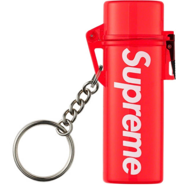 Supreme(シュプリーム)のSupreme Lighter Keychain red ライター ケース メンズのファッション小物(タバコグッズ)の商品写真