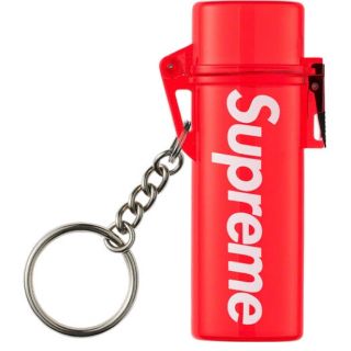 シュプリーム(Supreme)のSupreme Lighter Keychain red ライター ケース(タバコグッズ)