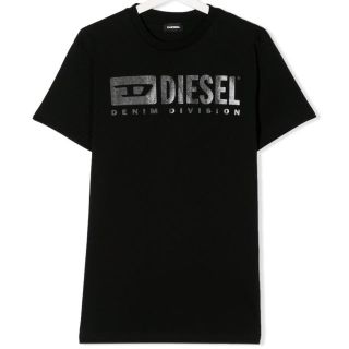 ディーゼル(DIESEL)の【新品】DIESEL ディーゼル ロゴ Tシャツ ブラック 16Y(Tシャツ/カットソー(半袖/袖なし))