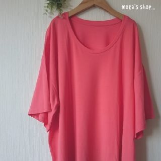 ユニクロ(UNIQLO)のUNIQLO エアリズム カットソー 3XL ／ orange(Tシャツ(半袖/袖なし))