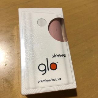 グロー(glo)のグロー  レザースリーブ  新品未使用(タバコグッズ)