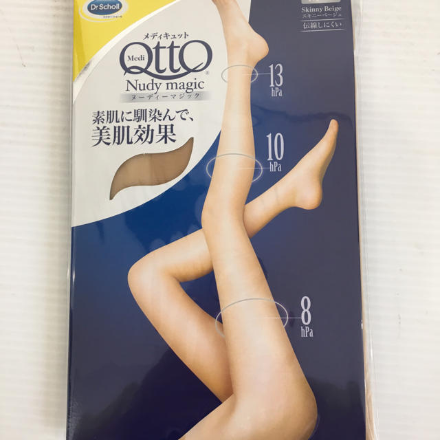 Dr.scholl(ドクターショール)のDr.Scholl メディキュトヌーディーマジック段階圧力ソックス6P M-L レディースのレッグウェア(タイツ/ストッキング)の商品写真