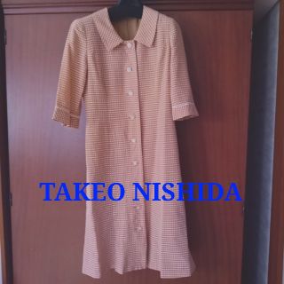 タケオニシダ(TAKEO NISHIDA)のTAKEO NISHIDA ワンピース　(ひざ丈ワンピース)