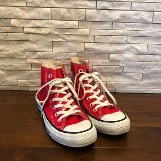 コンバース(CONVERSE)のCONVERSE オールスター ハイカット レッド(スニーカー)