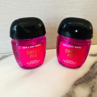 バスアンドボディーワークス(Bath & Body Works)のバスアンドボディワークス　スイートピー　除菌ハンドジェル　アルコール　(アルコールグッズ)