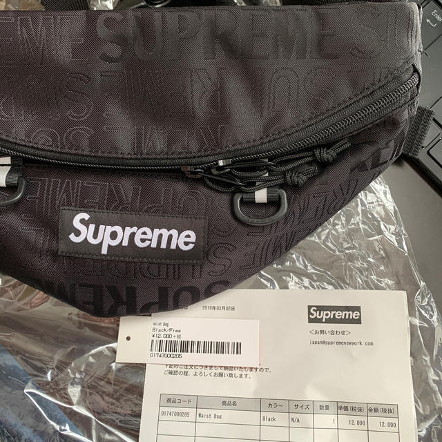 SS19 Supreme Waist Bag ウエストバッグ