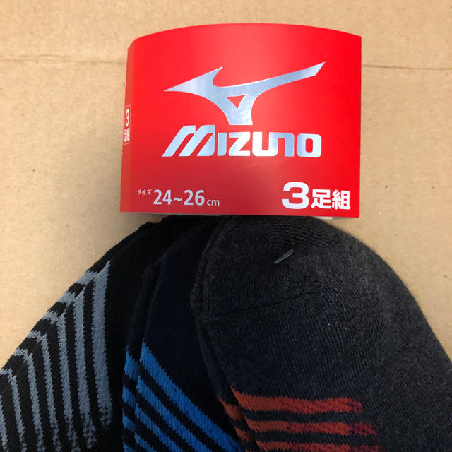 MIZUNO(ミズノ)の新品　ミズノ　靴下 メンズのレッグウェア(ソックス)の商品写真