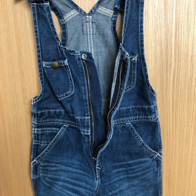 Lee(リー)のLEE デニム　オーバーオール　サロペット　110 キッズ/ベビー/マタニティのキッズ服男の子用(90cm~)(パンツ/スパッツ)の商品写真