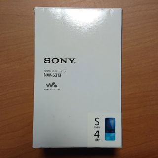 ウォークマン(WALKMAN)のNW-S313(ポータブルプレーヤー)