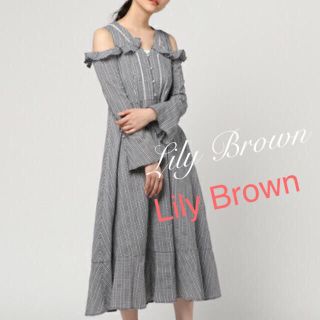 リリーブラウン(Lily Brown)の値下げ☆リリーブラウン☆ロングフレアワンピース(ロングワンピース/マキシワンピース)