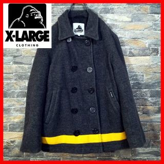 エクストララージ(XLARGE)の⭐良品『エクストララージ』 『XLARGE』 厚手 裏キルティング ピーコート(ピーコート)