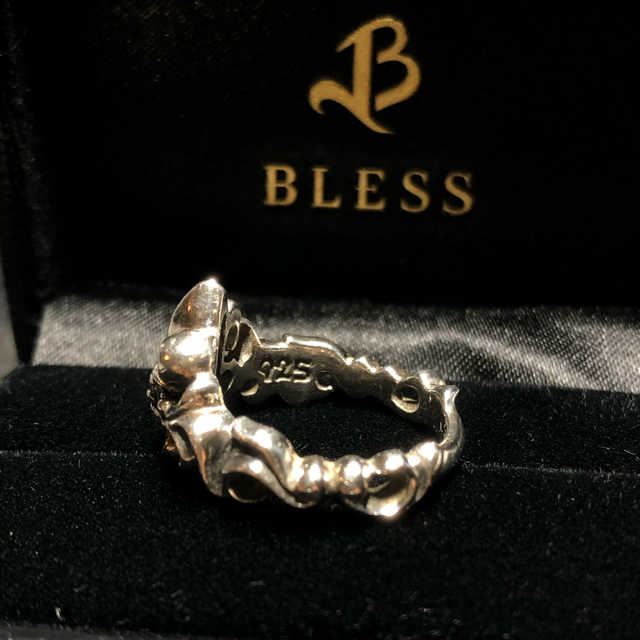 BLESS(ブレス)の最安値✩BLESS 百合の紋章　シルバー 指輪　16号 ブレス　リング メンズのアクセサリー(リング(指輪))の商品写真