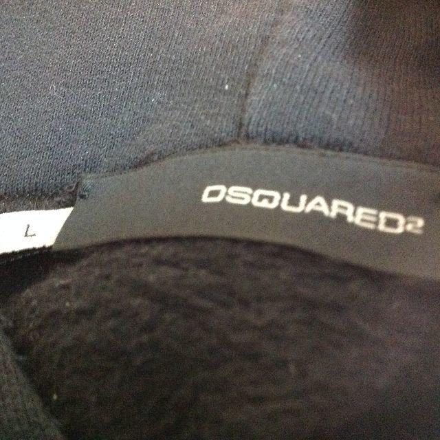 DSQUARED2(ディースクエアード)のdsquared2 パーカー黒 メンズのトップス(パーカー)の商品写真