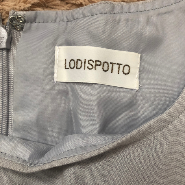 LODISPOTTO(ロディスポット)のワンピース　M  水色　LODISPOTTO (ロディスポット)  レディースのワンピース(ミニワンピース)の商品写真