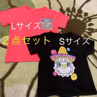 ロデオクラウンズ(RODEO CROWNS)の女の子Tシャツ　２点セット(Tシャツ/カットソー)