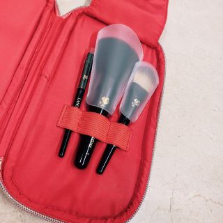 ランコム(LANCOME)のお値下げ！新品★ランコム★ポーチとメイクブラシのセット(コフレ/メイクアップセット)