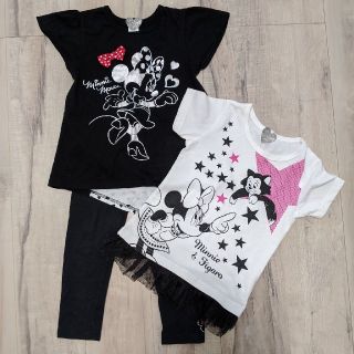 ミニーちゃん　Tシャツ&ズボンセット(Tシャツ/カットソー)