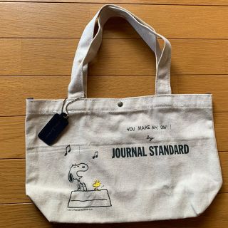 スヌーピー(SNOOPY)の未使用 スヌーピー ジャーナルスタンダード コラボ トートバッグ(トートバッグ)