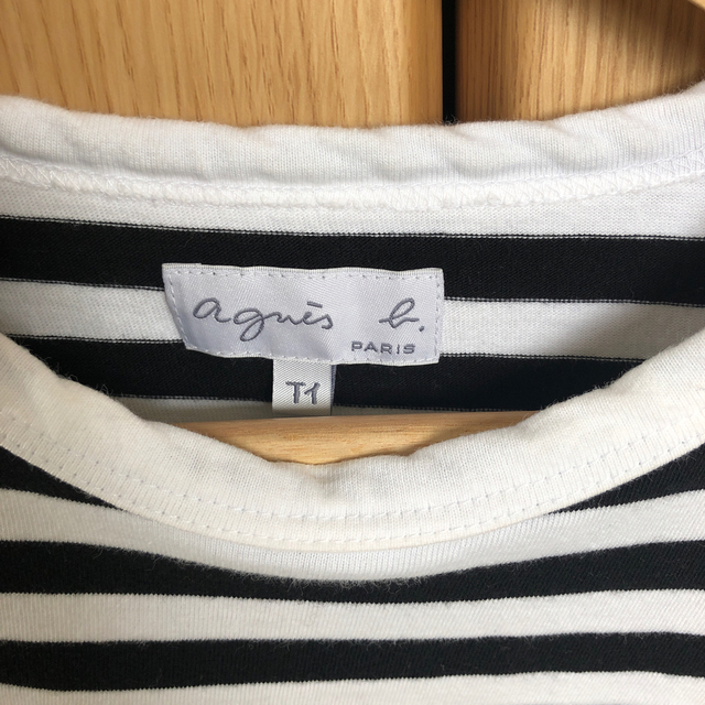 agnes b.(アニエスベー)のアニエスベー　ボーダー　Tシャツ　T1 レディースのトップス(Tシャツ(長袖/七分))の商品写真