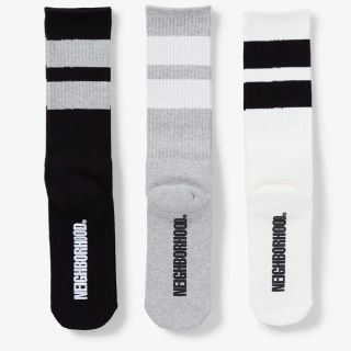 NEIGHBORHOOD ネイバーフッド ソックス / 靴下 2足パック 2点セット NHPB PAC / CA-SOCKS 19SS  ホワイト&ブラック 白 黒 ブランド カジュアル【メンズ】