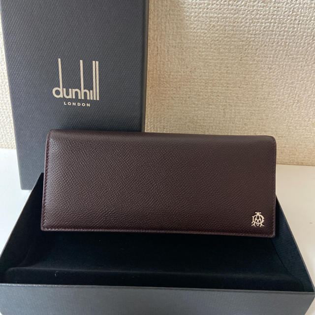 Dunhill(ダンヒル)のダンヒル　新品　長財布　こげ茶　メンズ　 メンズのファッション小物(長財布)の商品写真