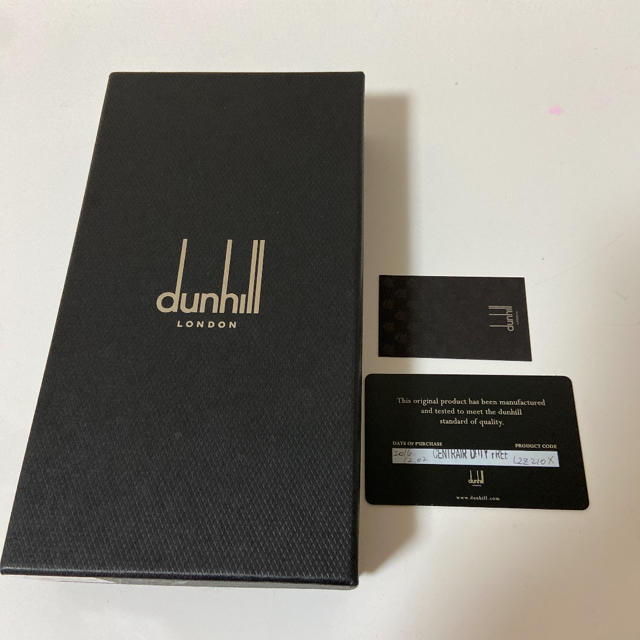 Dunhill(ダンヒル)のダンヒル　新品　長財布　こげ茶　メンズ　 メンズのファッション小物(長財布)の商品写真