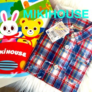 ミキハウス(mikihouse)のmikihouse 半袖カラーシャツ(ブラウス)