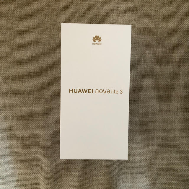 huawei nova lite 3 オーロラブルースマートフォン/携帯電話