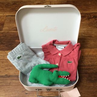 ラコステ(LACOSTE)の74㎝ LACOSTEベビーセット(シャツ/カットソー)