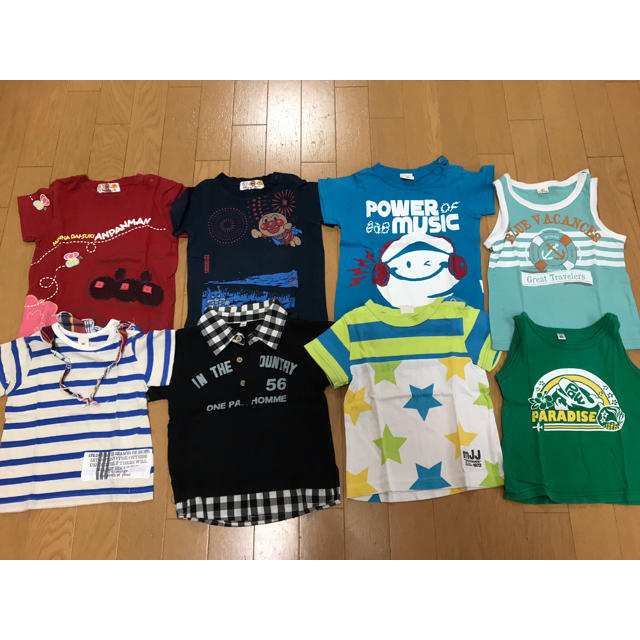 Tシャツ　90 まとめ売り キッズ/ベビー/マタニティのキッズ服男の子用(90cm~)(Tシャツ/カットソー)の商品写真