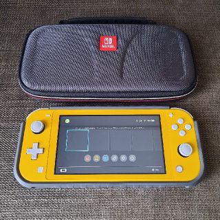 ニンテンドースイッチ(Nintendo Switch)の[美品] ニンテンドースイッチ ライト (イエロー)(家庭用ゲーム機本体)