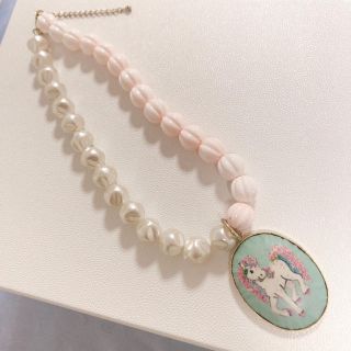 アンジェリックプリティー(Angelic Pretty)のアモナヴィーユニコーンパールネックレス 益若つばさ着用(ネックレス)