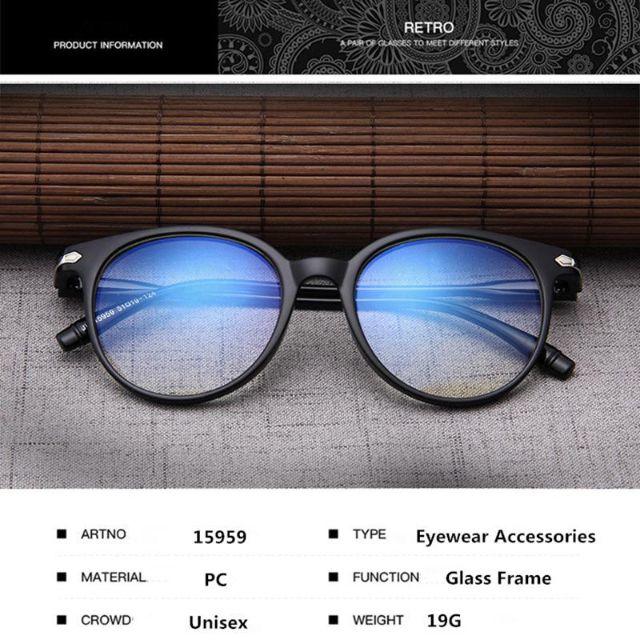 ブルーライトカット サングラス PC眼鏡 UVカット 伊達メガネ ボストン 黒 メンズのファッション小物(サングラス/メガネ)の商品写真