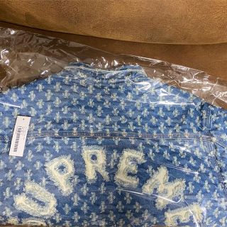 シュプリーム(Supreme)のSupreme Hole Punch Denim Trucker Jacket (Gジャン/デニムジャケット)